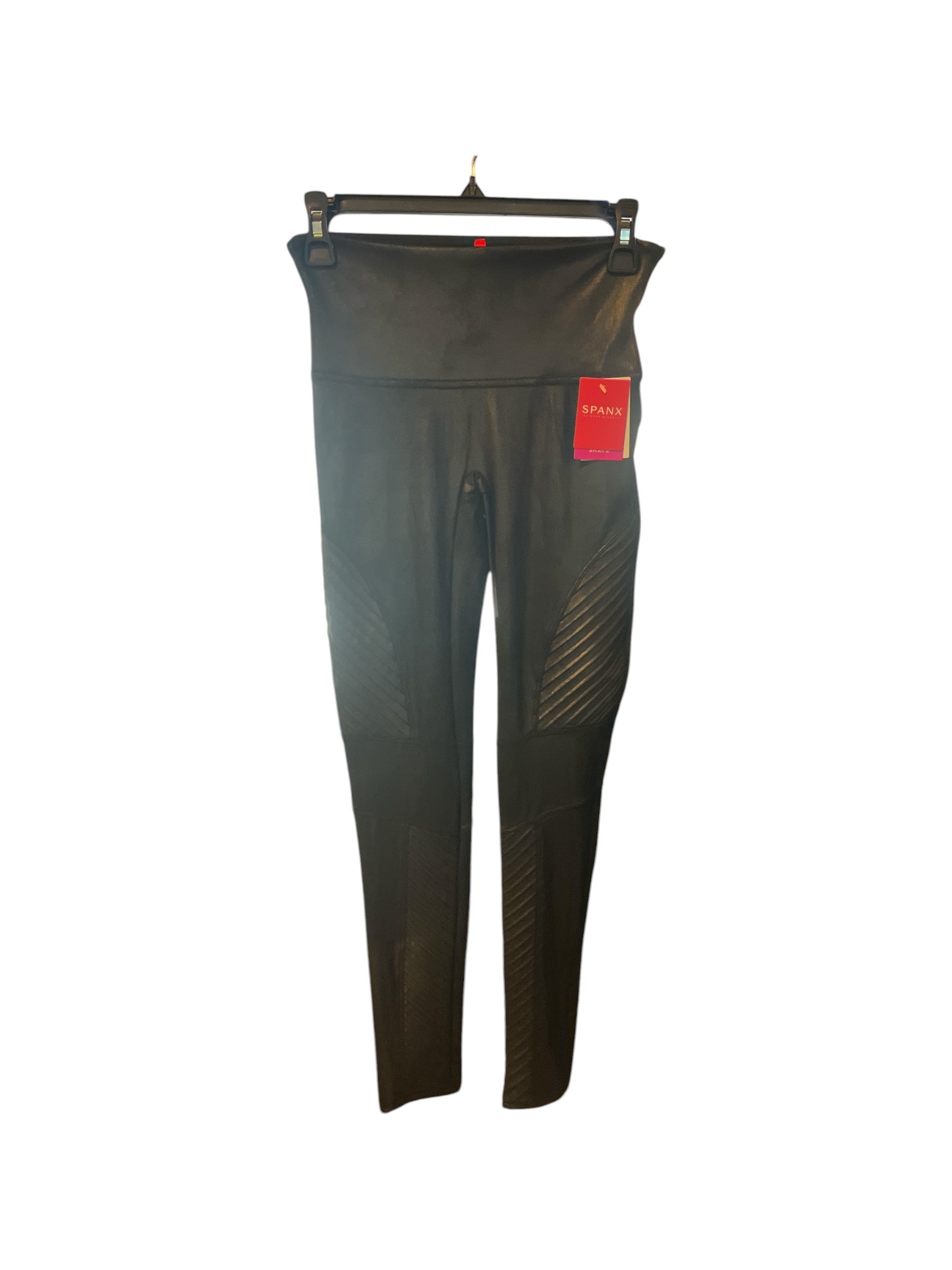 Spanx Faux Leather Moto Leggings