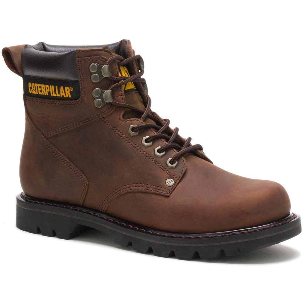 Men's Second Shift Work Boot - Dark Brown