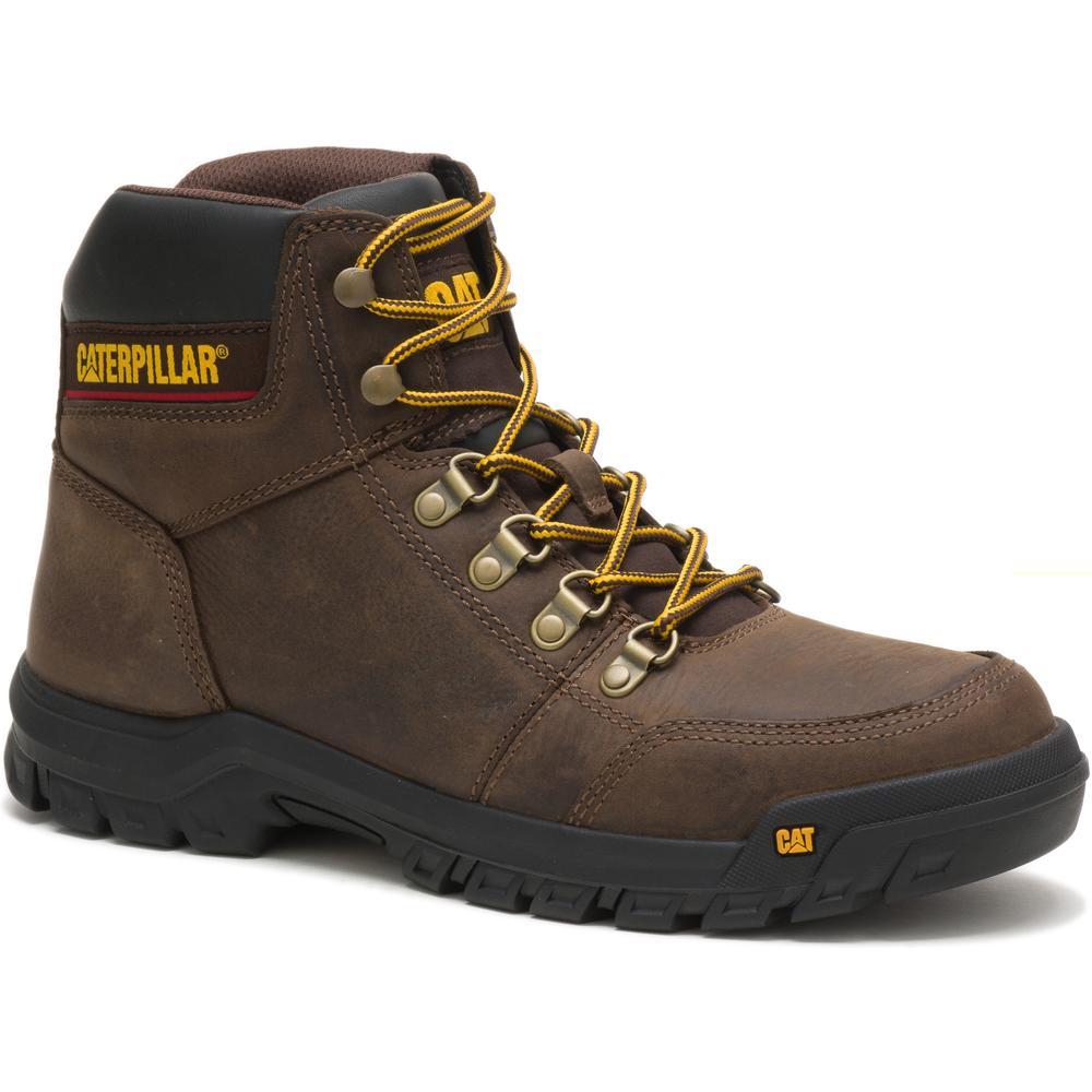 Men's Outline Work Boot-Seal Brown