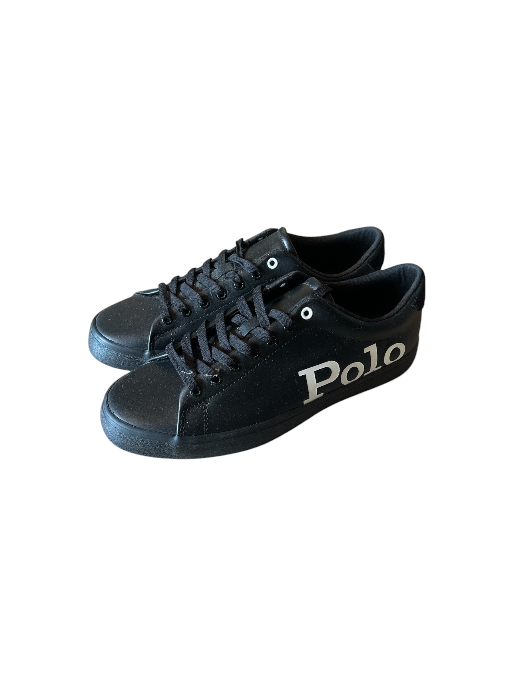 Polon by Ralph Lauren Men's Longwood Logo Leather Sneaker