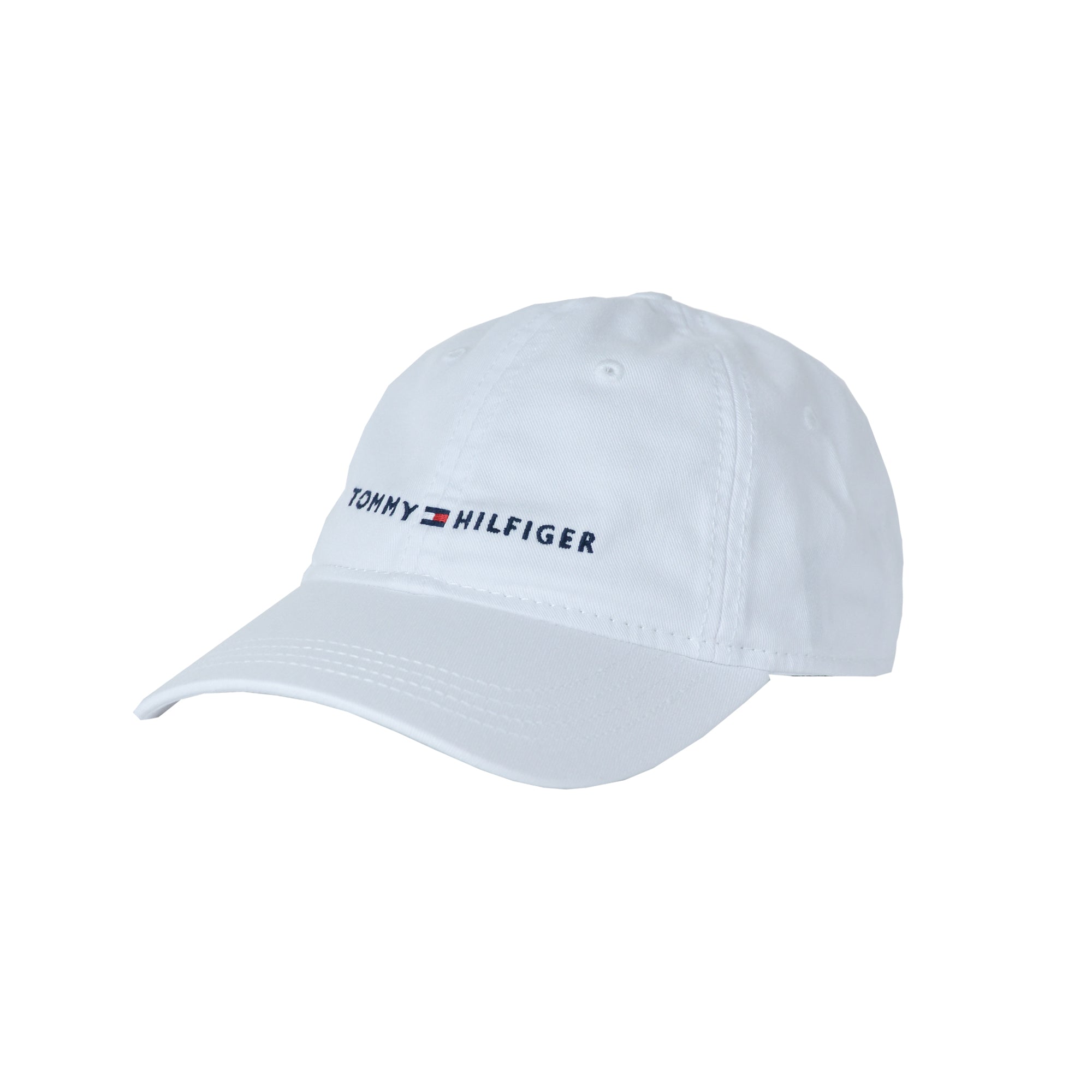 Logo Dad Baseball Cap - White