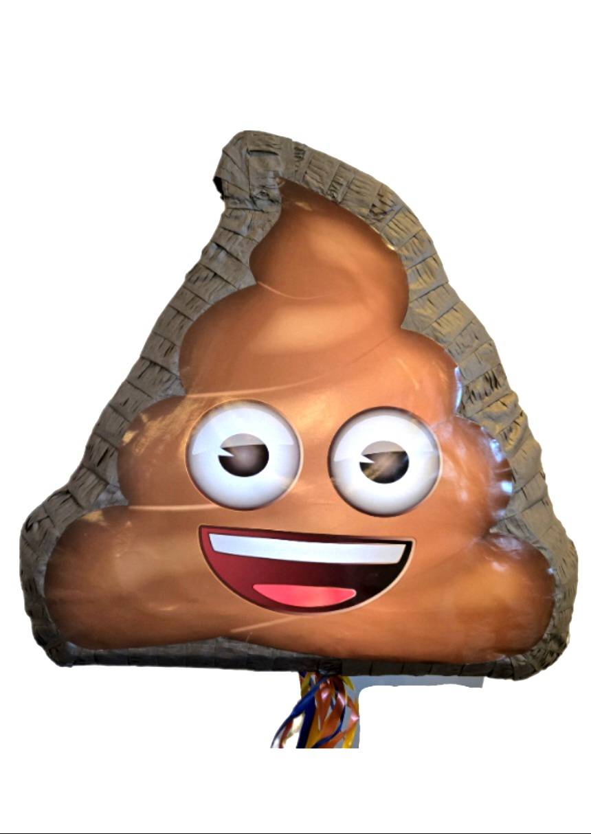 POOP EMOJ SHPD DRM PULL PINATA