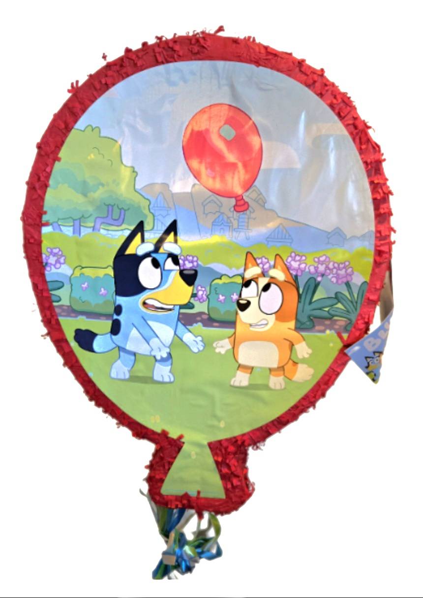 BLUEY PLST DRUM PINATA