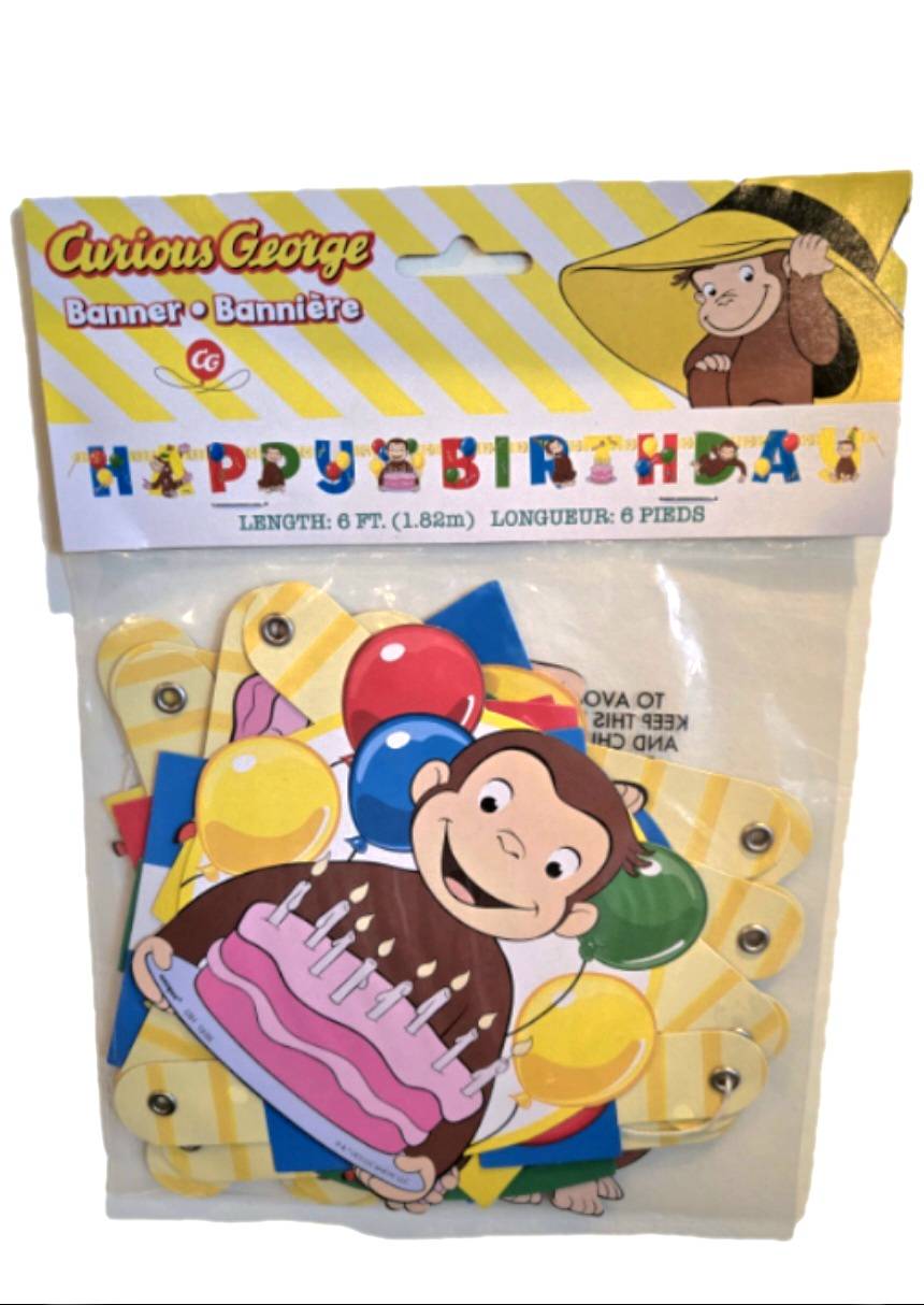 CURIOUS GEORGE HAPPY BIRTHDAY