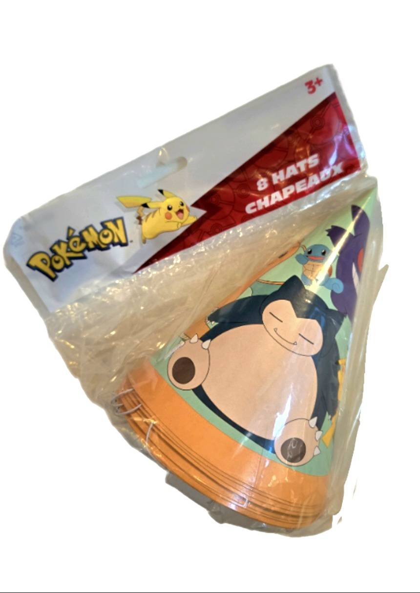 POKEMON  8 HATS