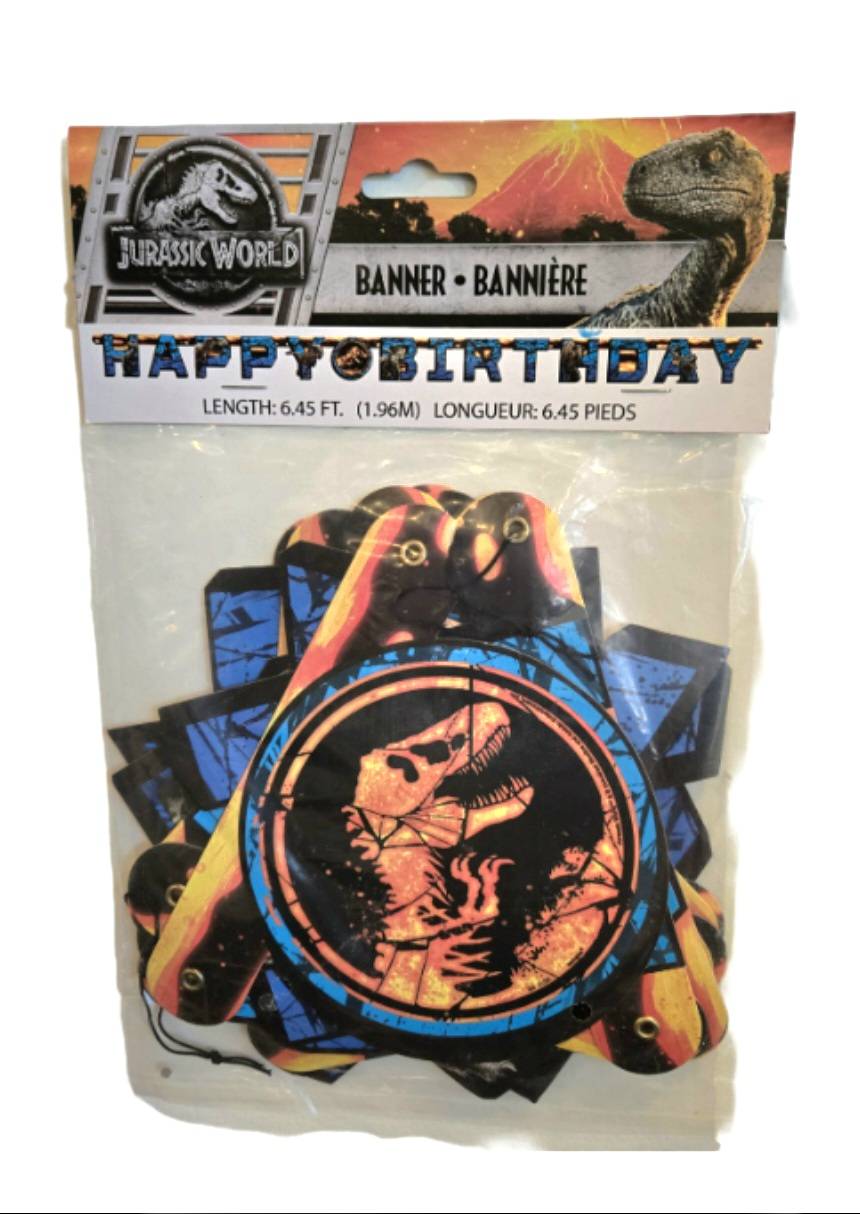 JURASSIC WORLD  HAPPY BIRTHDAY