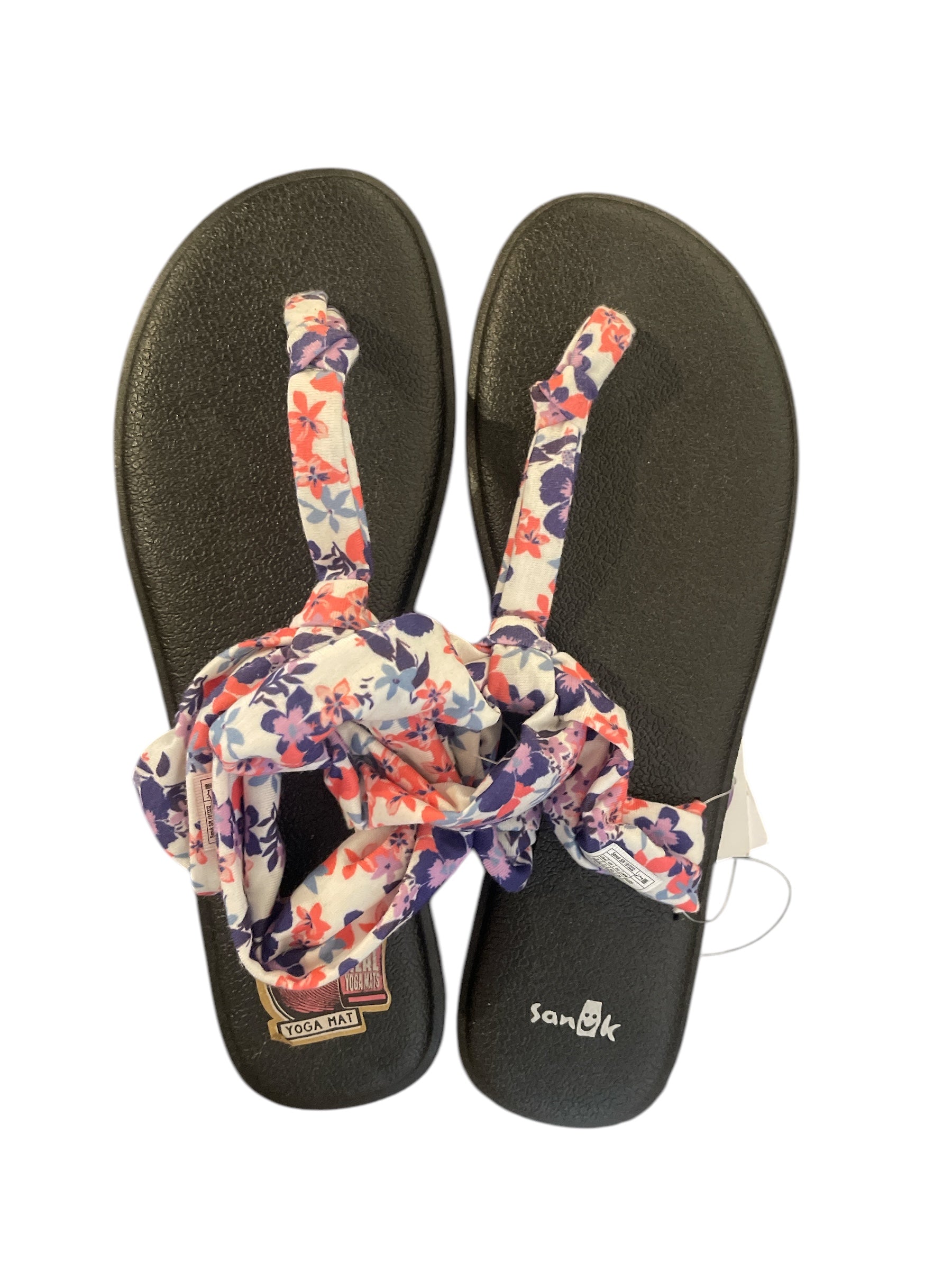 Sanuk-Yoga Sling 2 Floral Flip Flop Thong Sandals