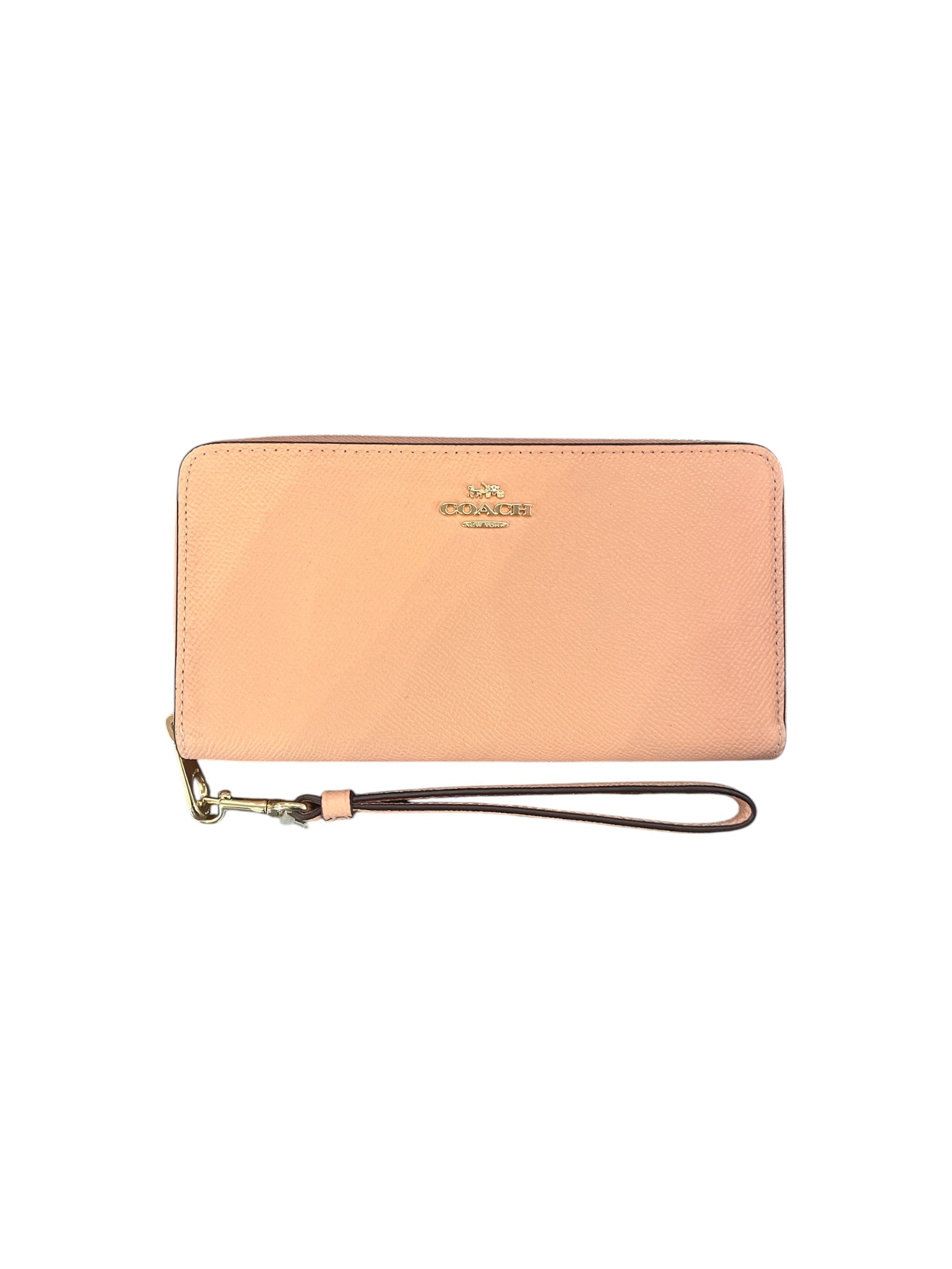 Coach Long Zip Around Wallet