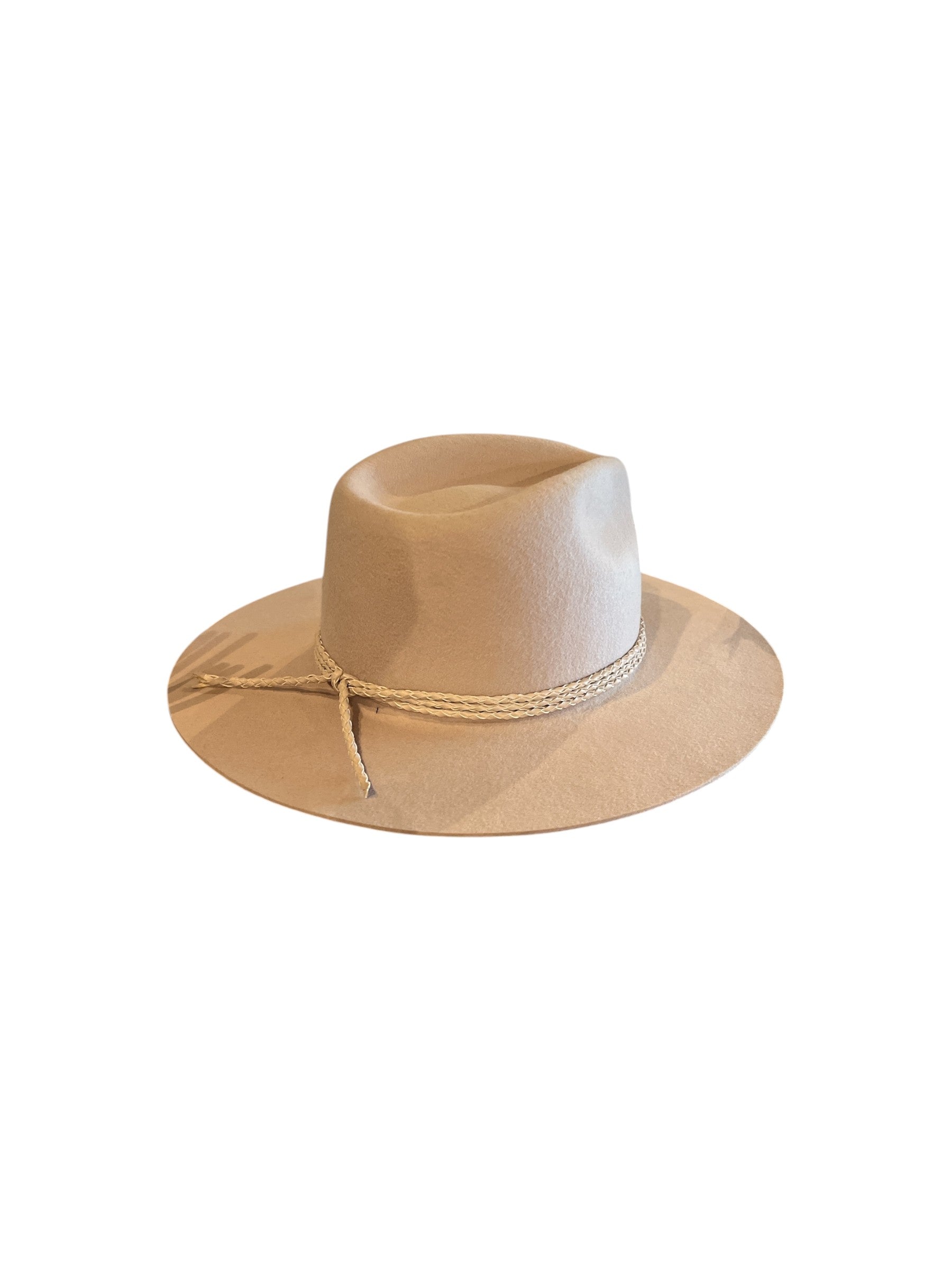 Heron&Pine Jenn Fedora Dusty Rose Hat