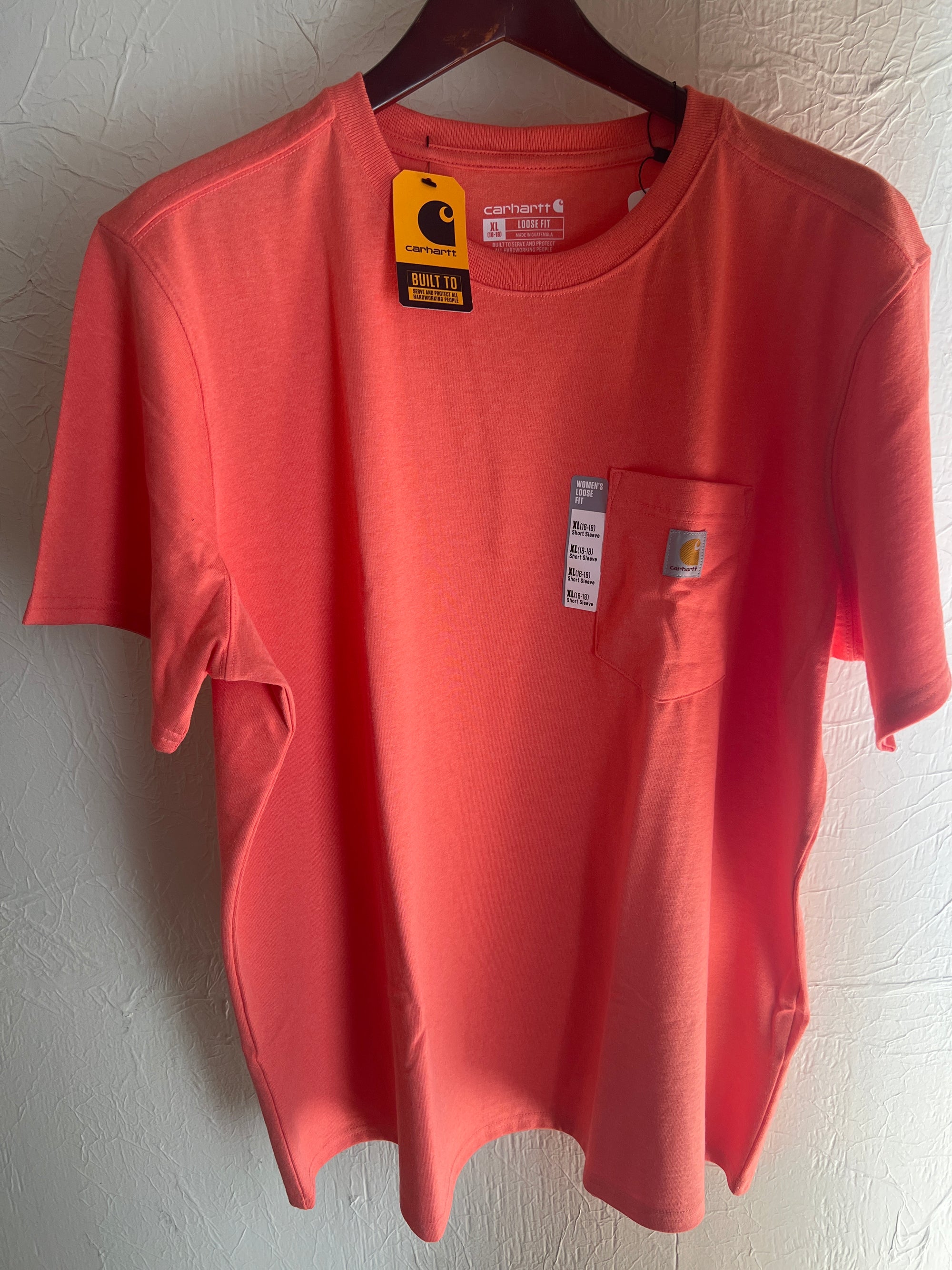 Loose Fit Heavyweight Short Sleeve Pocket T-Shirt XL