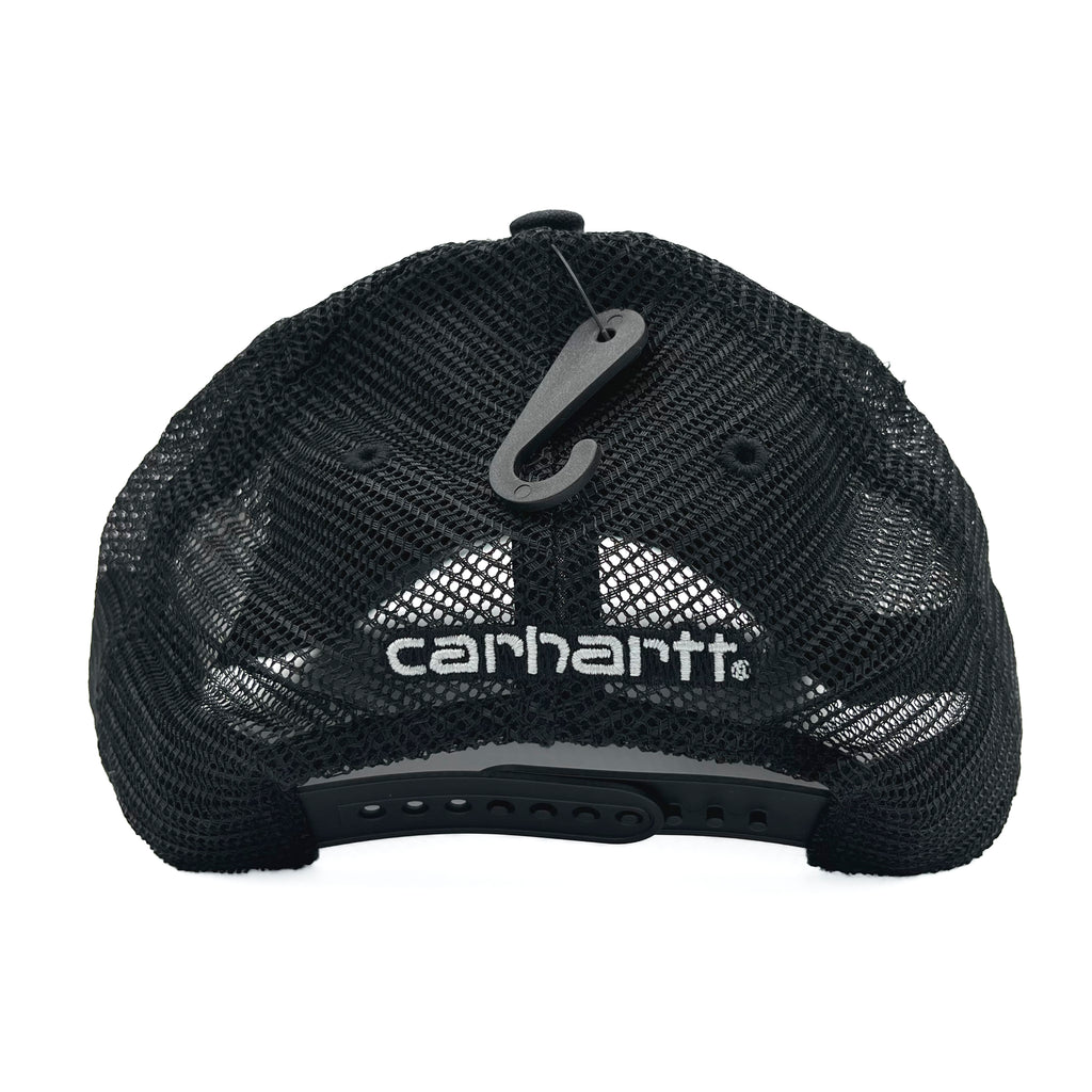 Canvas Mesh-Back Cap - Black