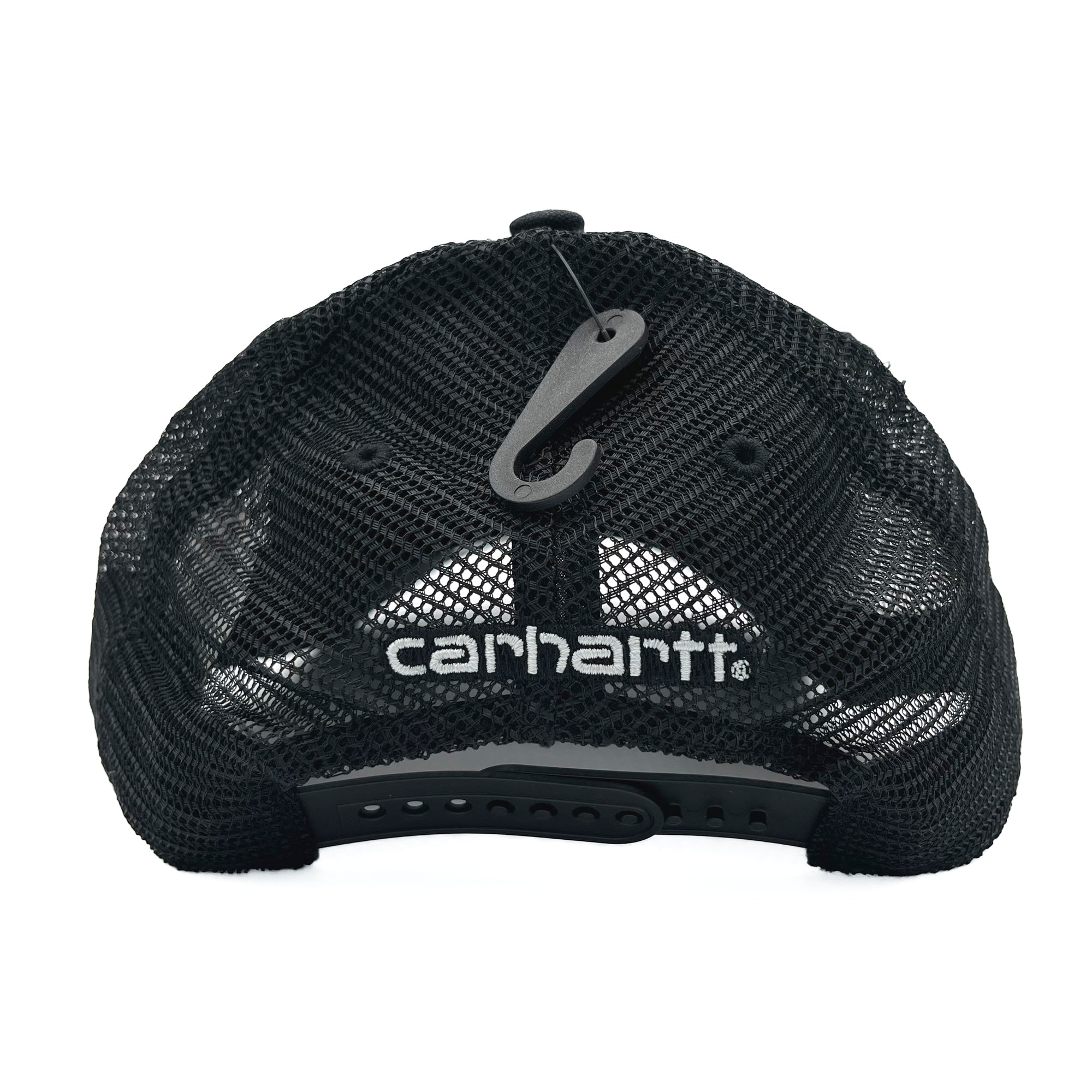 Canvas Mesh-Back Cap - Black