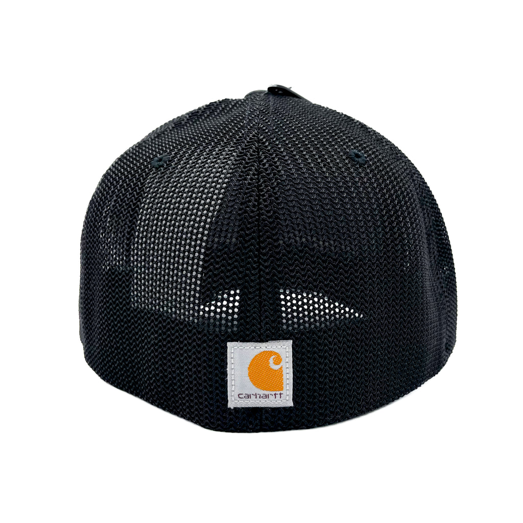 Rugged Flex Fitted Canvas Mesh-Back Logo Graphic Cap