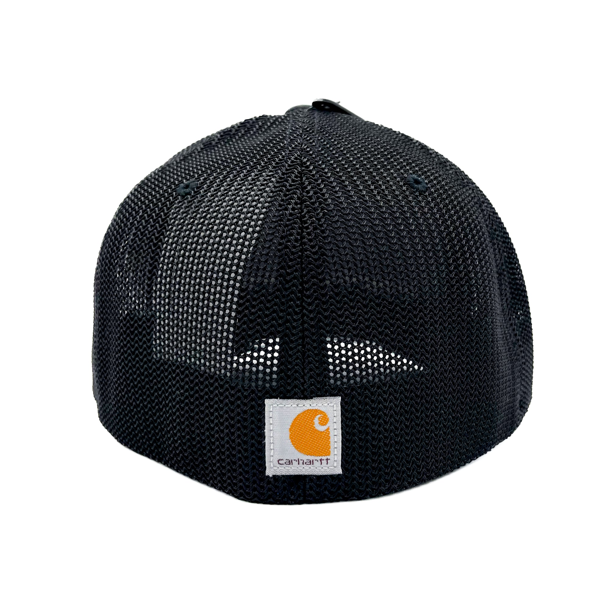 Rugged Flex Fitted Canvas Mesh-Back Logo Graphic Cap