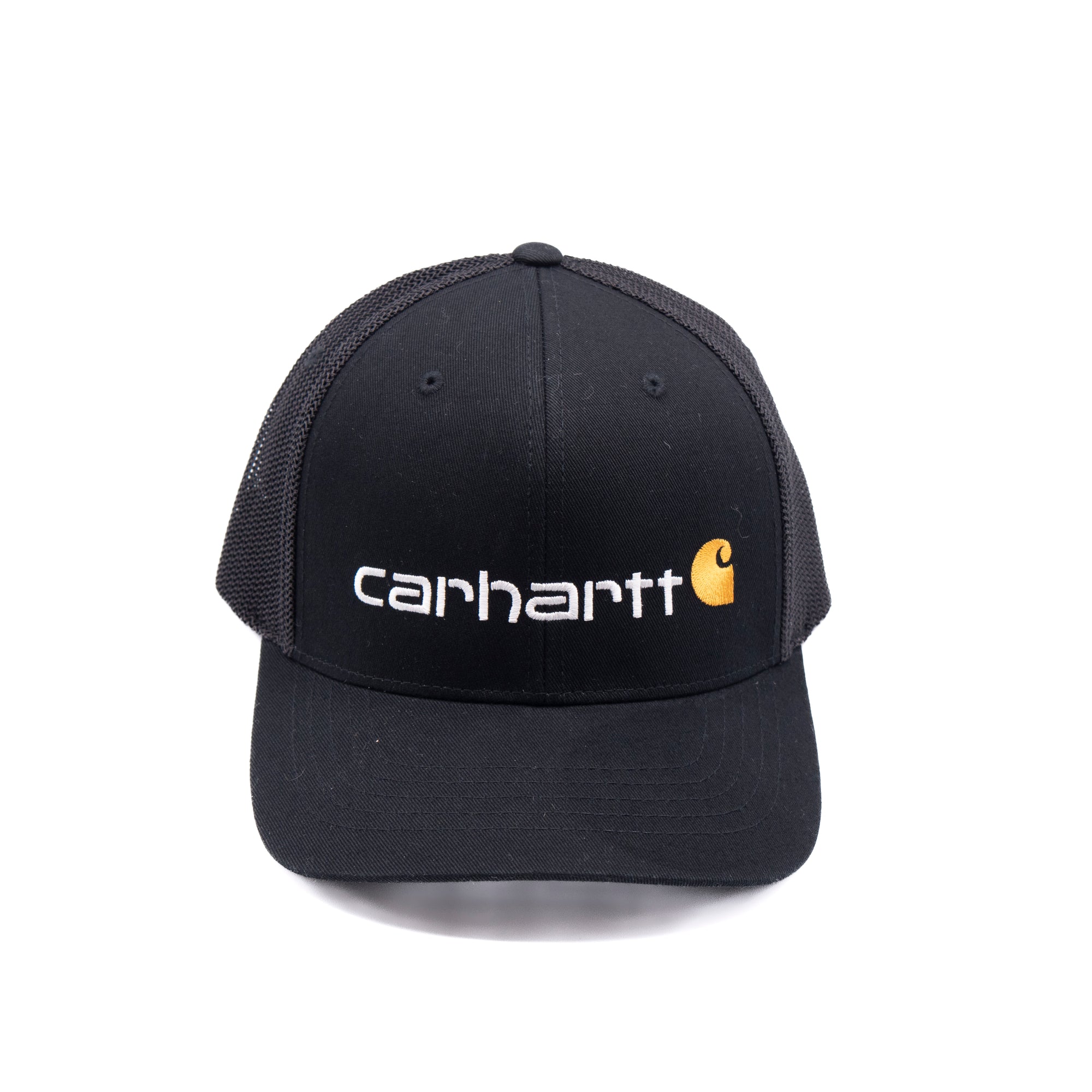 Rugged Flex Fitted Canvas Mesh-Back Logo Graphic Cap