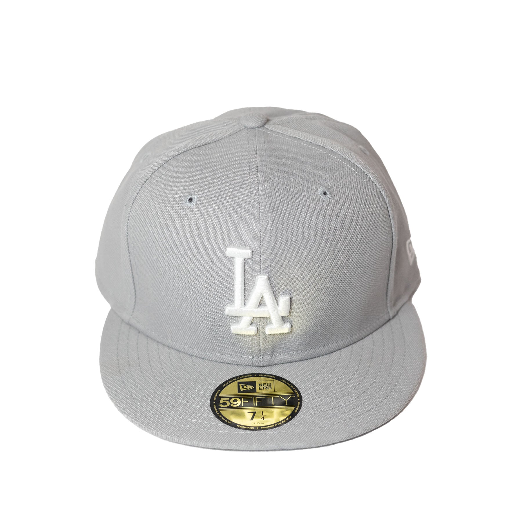 59Fifty Los Angeles Dodgers Fitted Hat - Light Gray