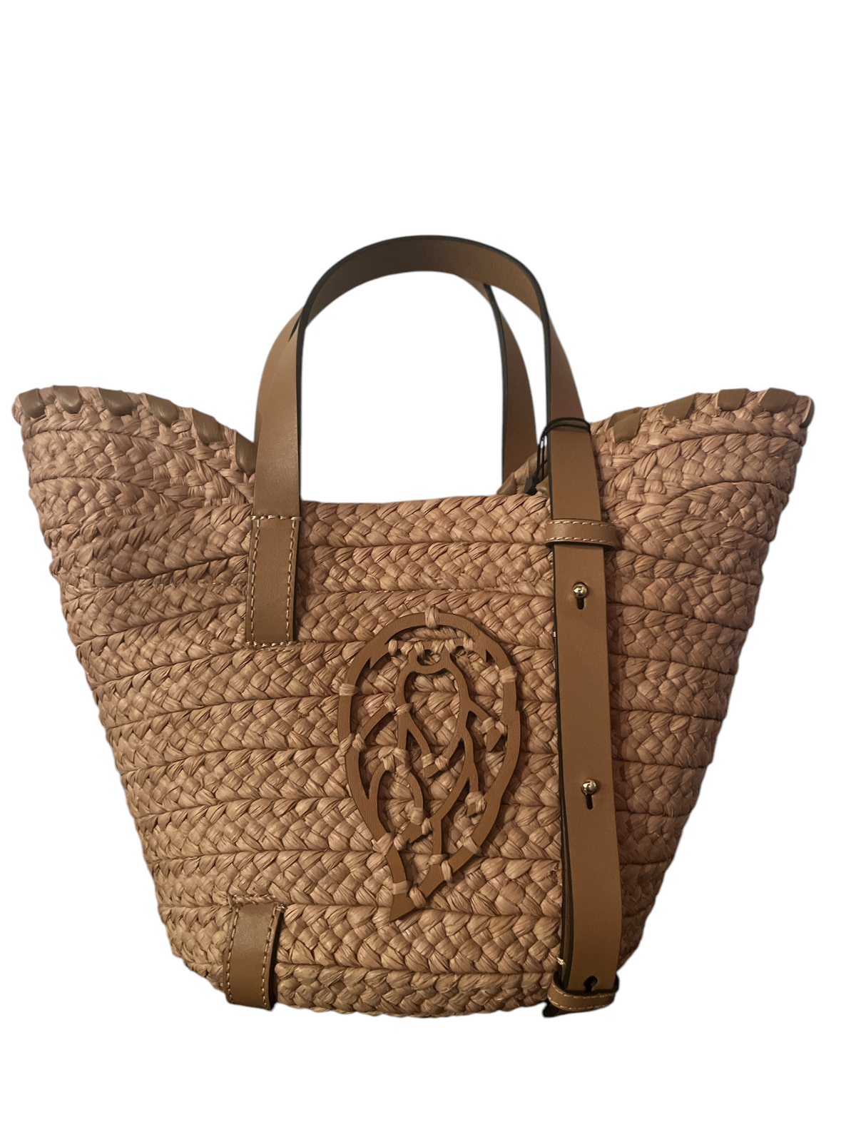 Helen Kaminski_Ines Whipstitch Basket_Nougat/Caramel