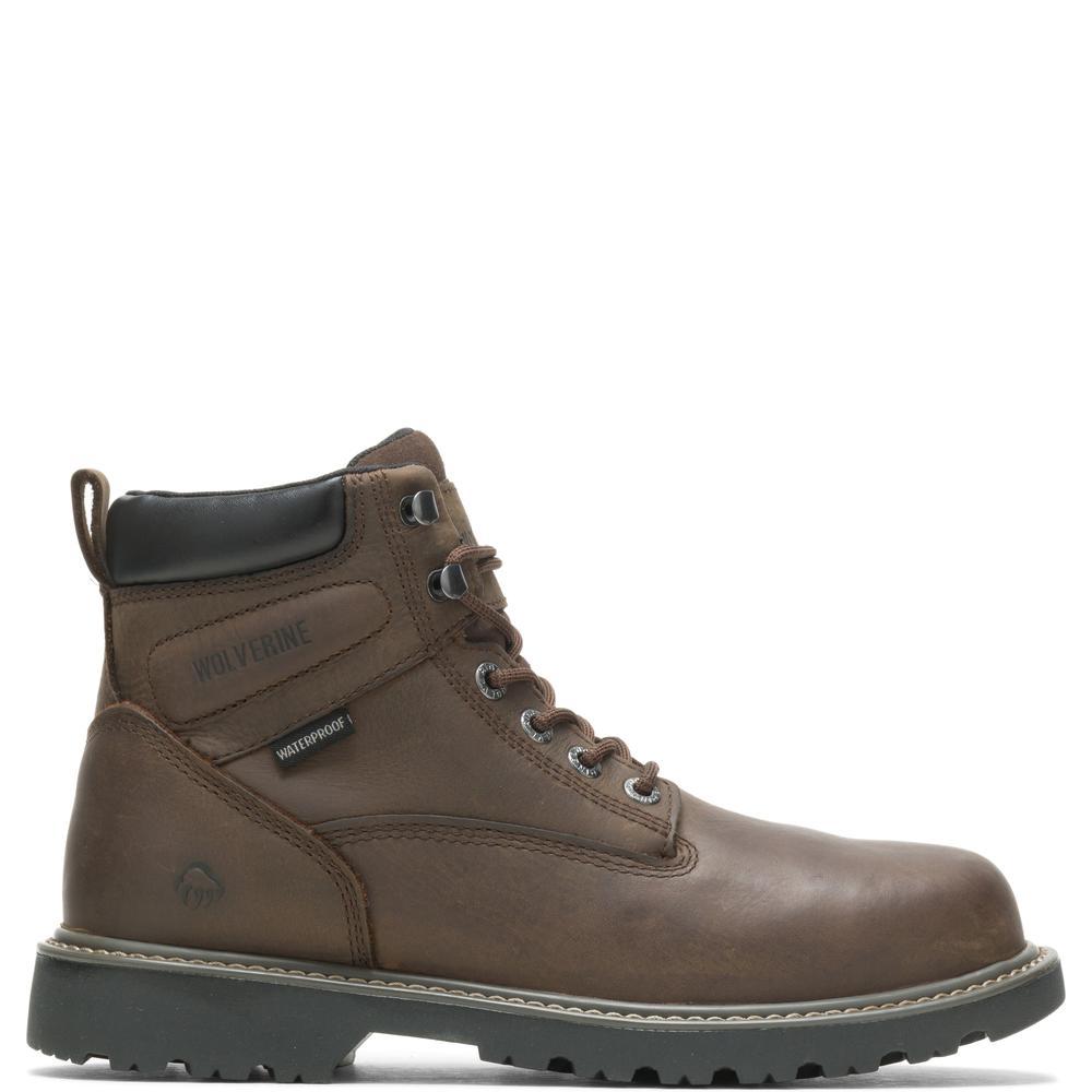 Men's Floorhand Waterproof 6" Work Boot - Dark Brown