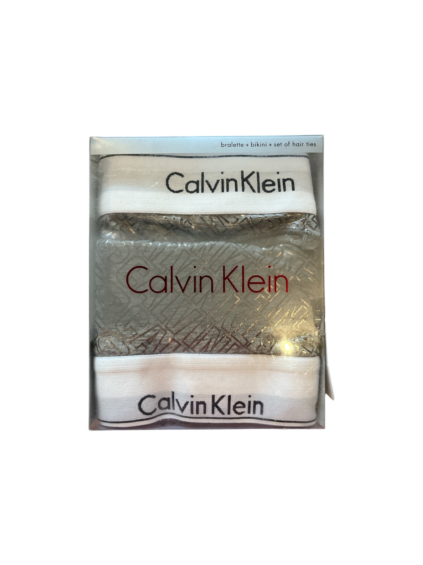 Calvin Klein Modern Cotton Bralette And Bikini Gift Set
