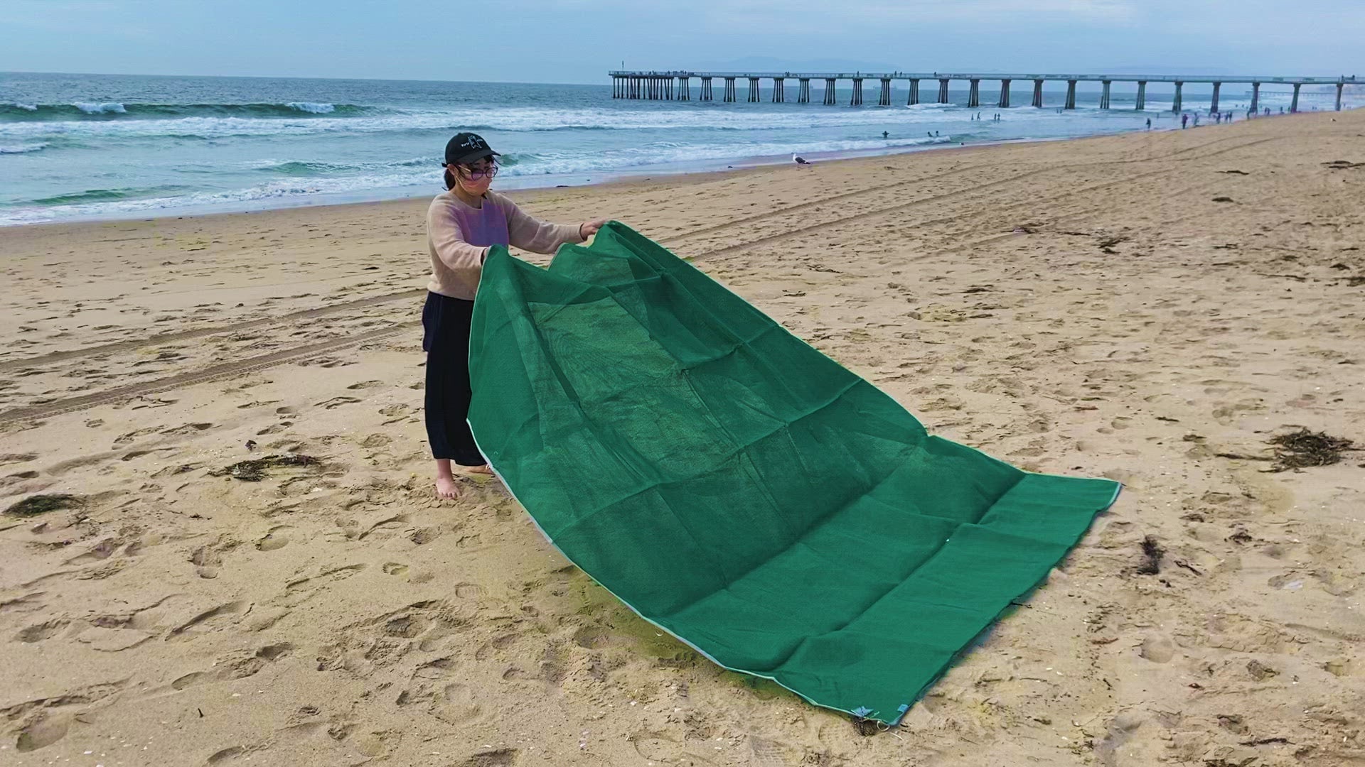 C-Gear - Sand Free Mat - Green