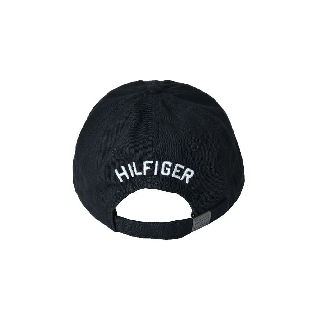 Dad Hat Billy Corner Flag Cap - Black