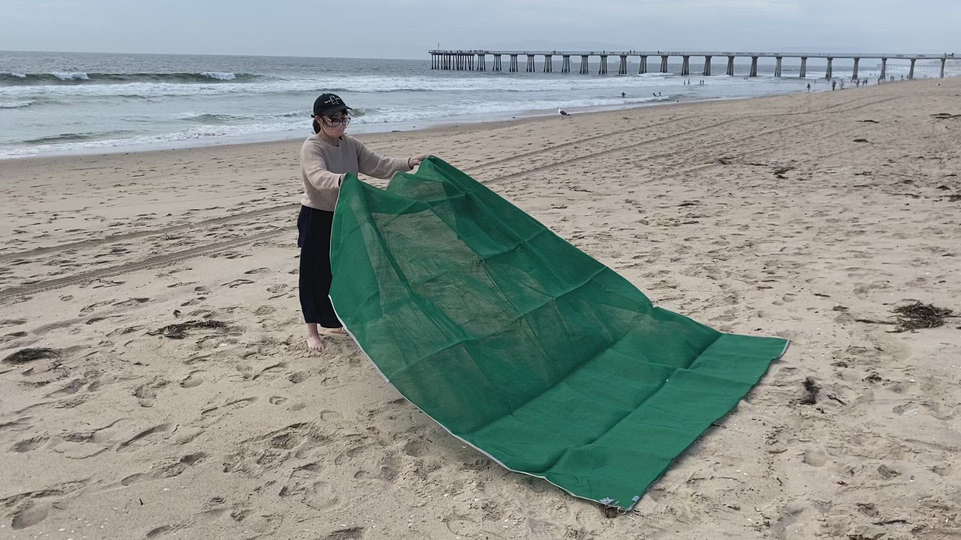 C-Gear - Sand Free Mat - Green